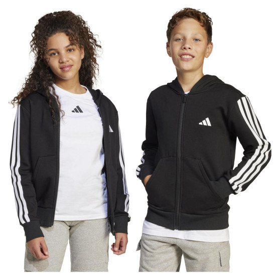 Adidas Παιδική ζακέτα 3-Stripes Essentials Full-Zip Hoodie
